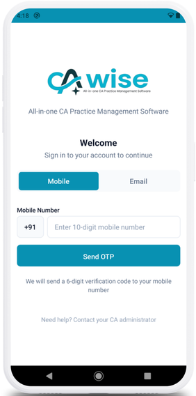 App screen 1